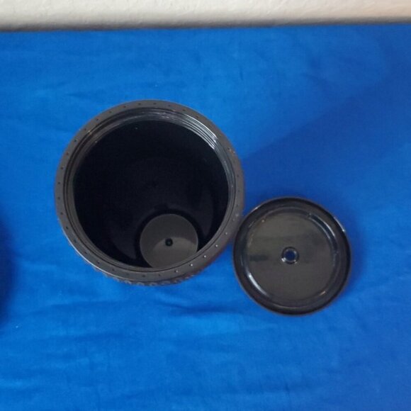 Starbucks Fall 2019 Matte Black Studded Plastic Tumbler - Picture 6 of 7